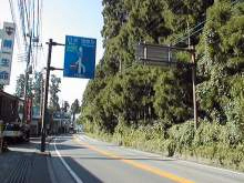 宇都宮から　国道119号線（日光街道）を北上1
