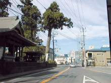 宇都宮から　国道119号線（日光街道）を北上2