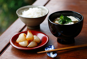一汁一菜横