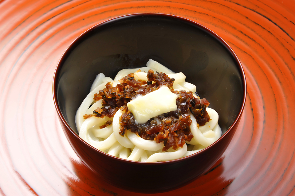 釜揚げバターうどんホロホロふりかけ風味