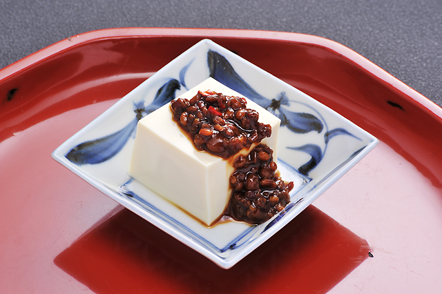 豆腐のひしお流し