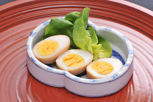 ゆで玉子の味噌漬け