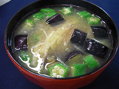 夏の味噌汁