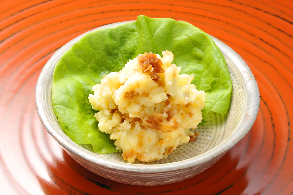 鬼おろしにんにくマッシュドポテト