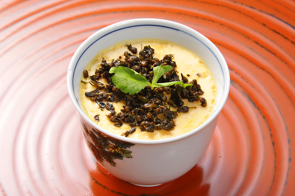 しその実の茶碗蒸し