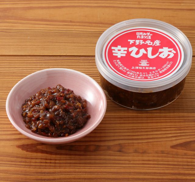 辛ひしお（なめ味噌） | 日光味噌 | 上澤梅太郎商店【公式】
